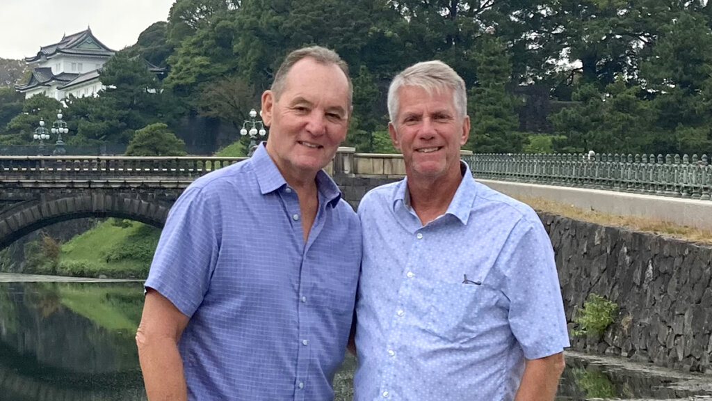 Steve Townsend and Glenn Ward