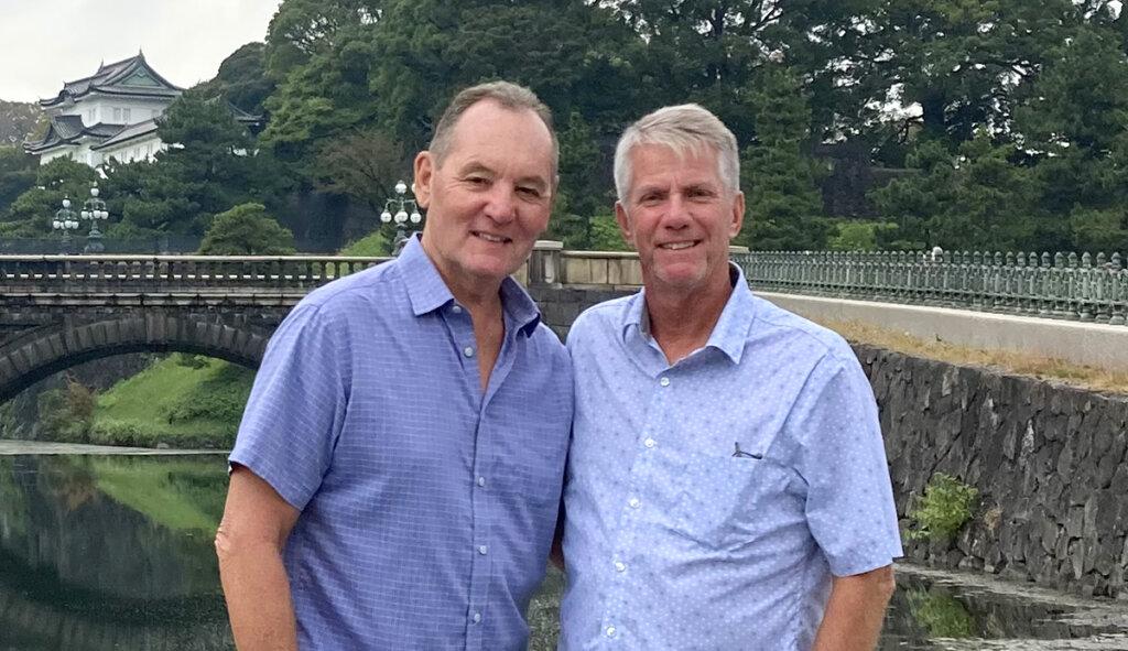 Steve Townsend and Glenn Ward